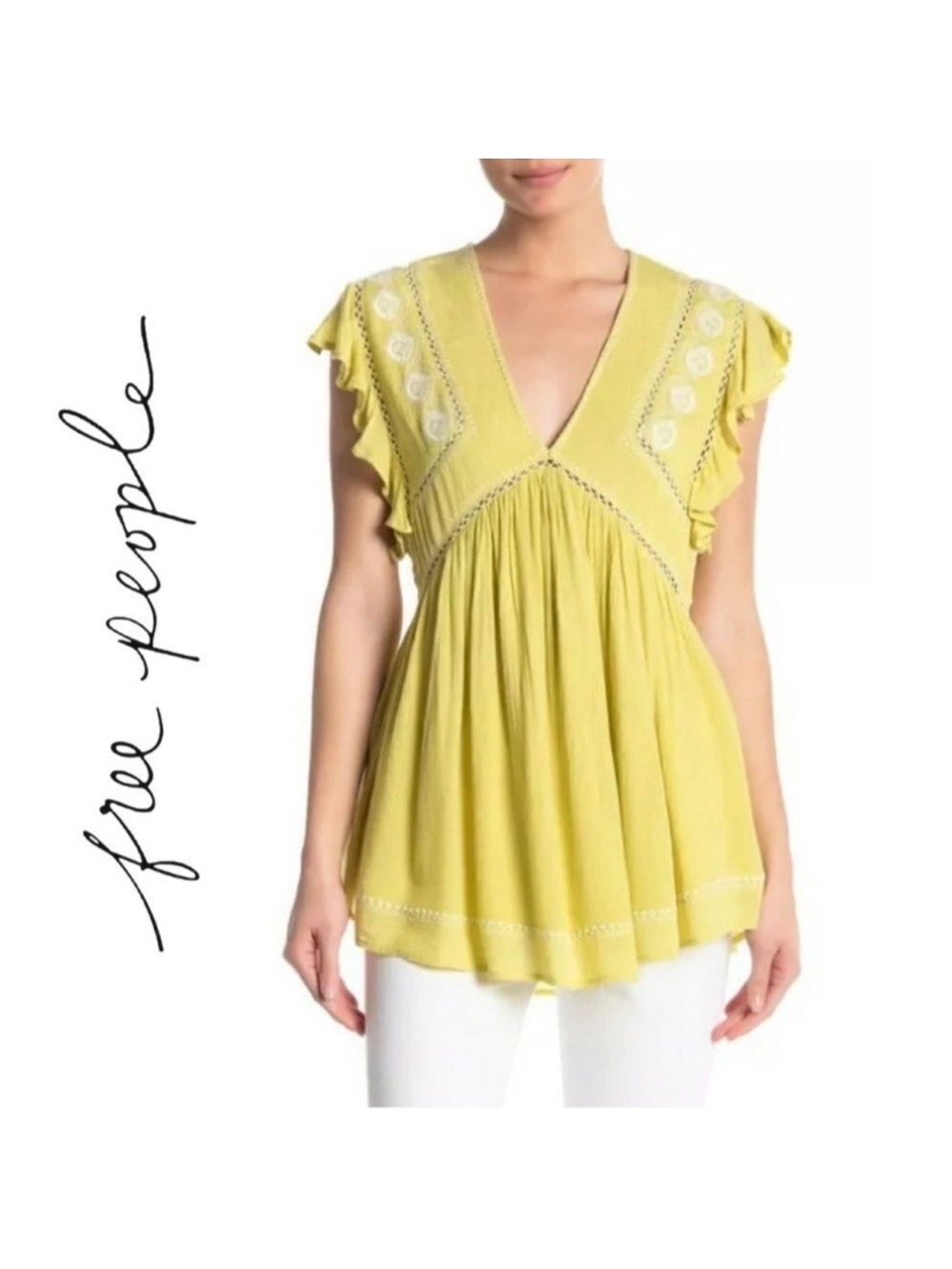Free People falling waters tunic - Picture 3 of 7